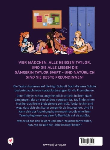 Buchcover und Innenansicht für das Buch: The Taylors Version - Love Stories