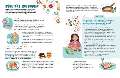 Buchcover und Innenansicht für das Buch: Guten Appetit rund um die Welt