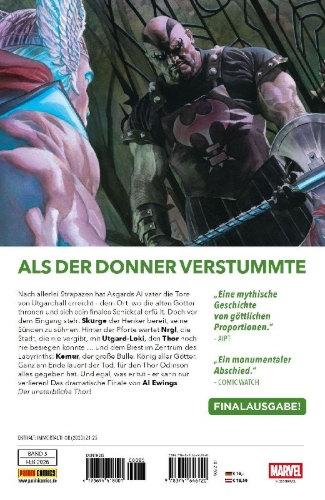 Buchcover und Innenansicht für das Buch: Immortal Thor (2023) #21-#25