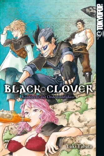 Buchcover und Innenansicht für das Buch: Black Clover 07