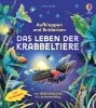 Buchcover und Innenansicht für das Buch: Aufklappen und Entdecken: Das Leben der Krabbeltiere