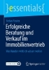 Buchcover und Innenansicht für das Buch: Erfolgreiche Beratung und Verkauf im Immobilienvertrieb