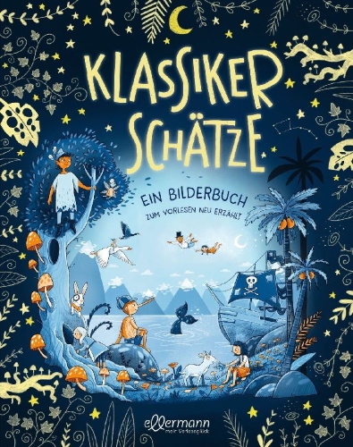 Buchcover und Innenansicht für das Buch: Klassikerschätze