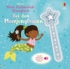 Buchcover und Innenansicht für das Buch: Mein Zauberstab-Klangbuch: Bei den Meerjungfrauen