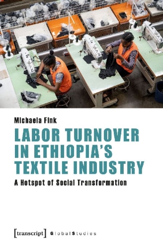 Buchcover und Innenansicht für das Buch: Labor Turnover in Ethiopia's Textile Industry