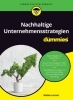Buchcover und Innenansicht für das Buch: Nachhaltige Unternehmensstrategien für Dummies