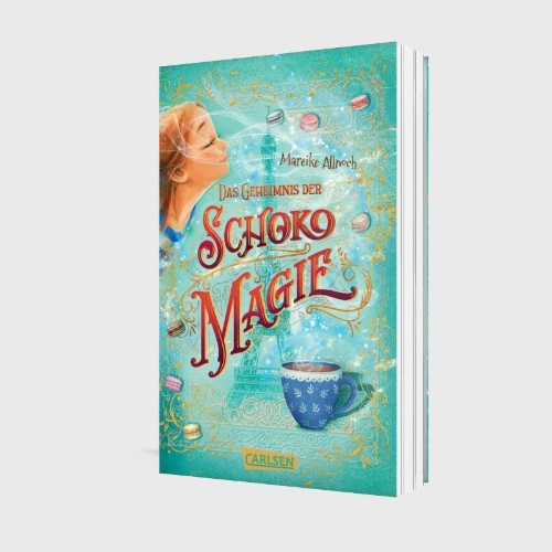 Buchcover und Innenansicht für das Buch: Das Geheimnis der Schokomagie