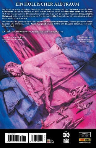 Buchcover und Innenansicht für das Buch: John Constantine: Hellblazer: Dead in America 7-11