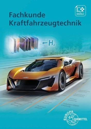 Buchcover und Innenansicht für das Buch: Fachkunde Kraftfahrzeugtechnik