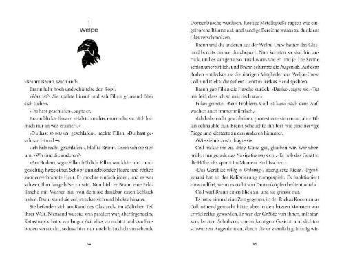 Buchcover und Innenansicht für das Buch: I am Raven