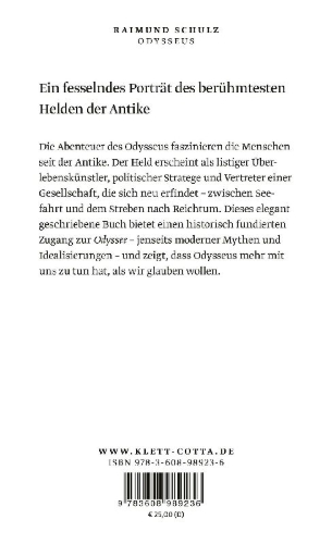 Buchcover und Innenansicht für das Buch: Odysseus