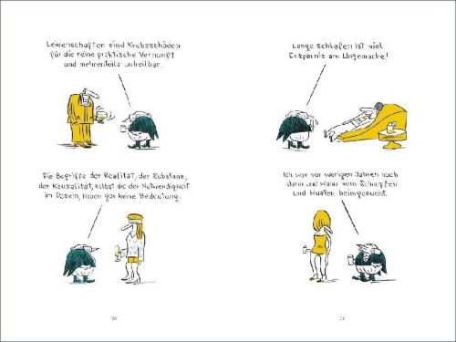 Buchcover und Innenansicht für das Buch: Partyspaß mit Kant