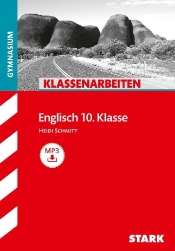 Buchcover und Innenansicht für das Buch: Klassenarbeiten Englisch 10. Klasse Gymnasium