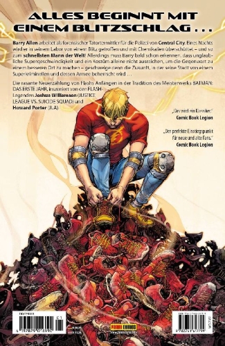 Buchcover und Innenansicht für das Buch: The Flash (2016)