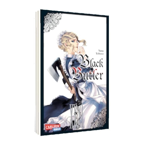 Buchcover und Innenansicht für das Buch: Kuroshitsuji