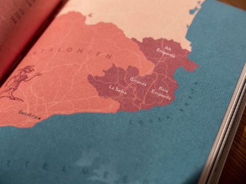 Buchcover und Innenansicht für das Buch: Reisehandbuch Costa Brava und Girona