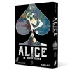 Buchcover und Innenansicht für das Buch: Imawa no Kuni no Alice
