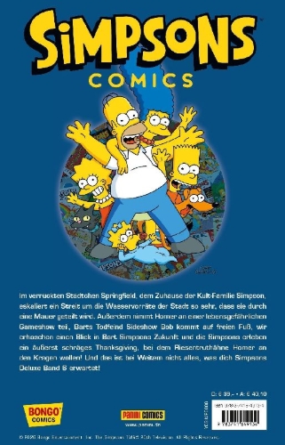 Buchcover und Innenansicht für das Buch: US Simpsons Comics #45-#51