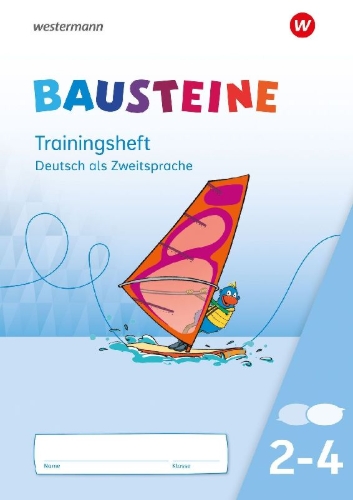 Buchcover und Innenansicht für das Buch: BAUSTEINE Zusatzmaterialien. DaZ-Heft.