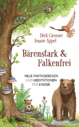 Buchcover und Innenansicht für das Buch: Bärenstark & Falkenfrei