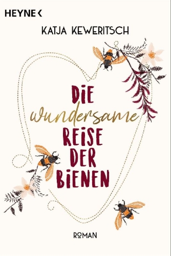 Buchcover und Innenansicht für das Buch: Die wundersame Reise der Bienen
