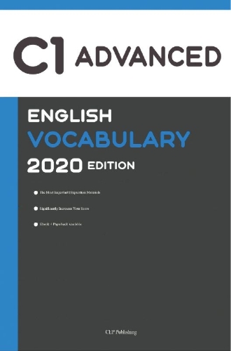 Buchcover und Innenansicht für das Buch: English C1 Advanced Vocabulary 2020 Edition [Englisch C1 Vokabeln]