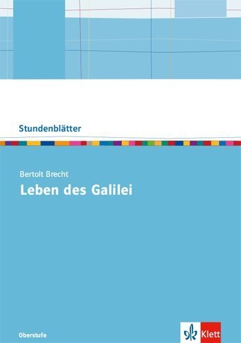 Buchcover und Innenansicht für das Buch: Bertolt Brecht: Leben des Galilei. Kopiervorlagen mit Downloadpaket Oberstufe