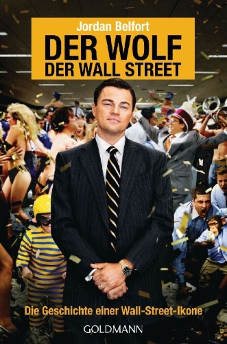 Buchcover und Innenansicht für das Buch: The Wolf of Wall Street