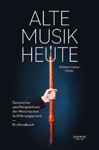 Buchcover und Innenansicht für das Buch: Alte Musik heute