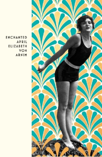 Buchcover und Innenansicht für das Buch: The Enchanted April