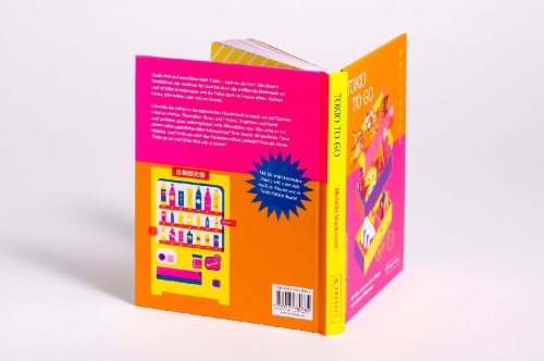 Buchcover und Innenansicht für das Buch: Pretend you're in Tokyo. 50 ways to feel Japanese wherever you are