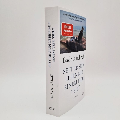 Buchcover und Innenansicht für das Buch: Seit er sein Leben mit einem Tier teilt