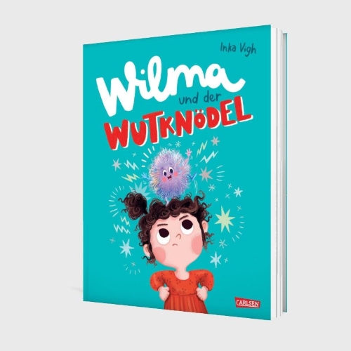Buchcover und Innenansicht für das Buch: Wilma und der Wutknödel