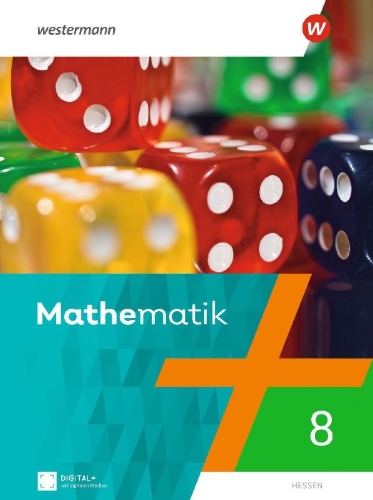 Buchcover und Innenansicht für das Buch: Mathematik 8. Schulbuch. Hessen