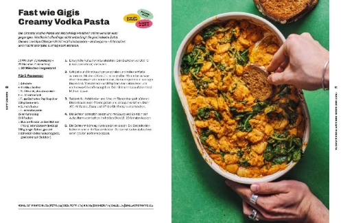 Buchcover und Innenansicht für das Buch: Proper Healthy