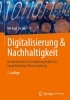 Buchcover und Innenansicht für das Buch: Digitalisierung & Nachhaltigkeit