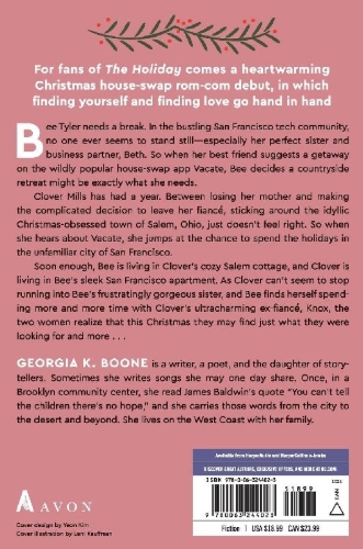 Buchcover und Innenansicht für das Buch: I'll Be Gone for Christmas