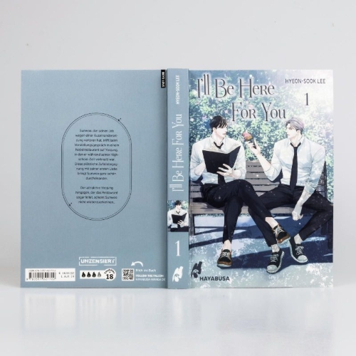 Buchcover und Innenansicht für das Buch: I'LL BE HERE FOR YOU