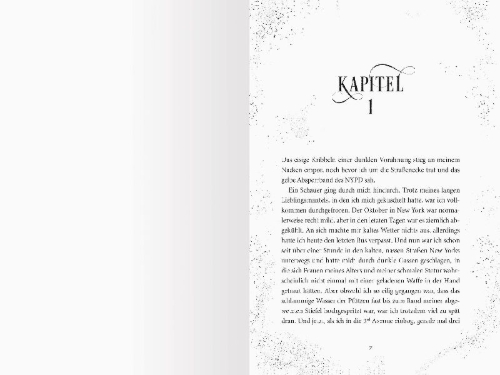 Buchcover und Innenansicht für das Buch: Silver & Poison, Band 1: Das Elixier der Lügen