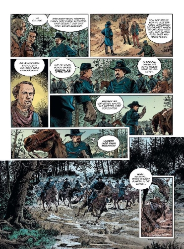 Buchcover und Innenansicht für das Buch: Veritable histoire du Far West 5