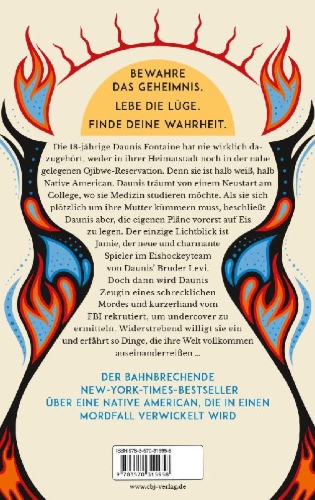 Buchcover und Innenansicht für das Buch: Firekeeper's Daughter
