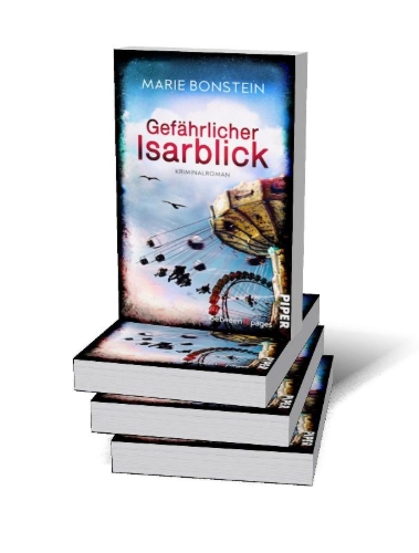 Buchcover und Innenansicht für das Buch: Gefährlicher Isarblick