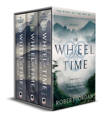 Buchcover und Innenansicht für das Buch: The Wheel of Time Box Set 1