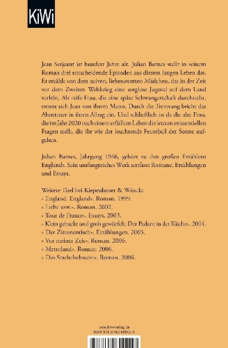 Buchcover und Innenansicht für das Buch: In die Sonne sehen