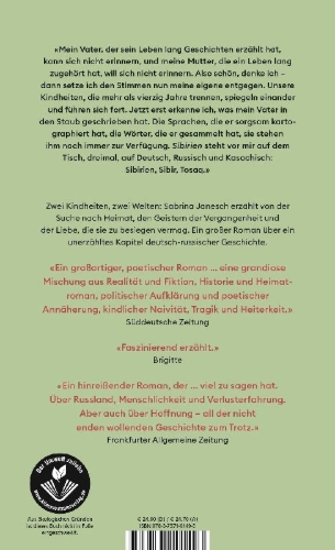 Buchcover und Innenansicht für das Buch: Sibir