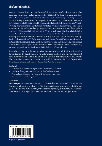 Buchcover und Innenansicht für das Buch: Chefsache Loyalität