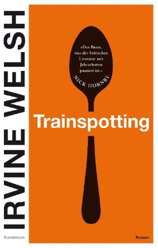 Buchcover und Innenansicht für das Buch: Trainspotting