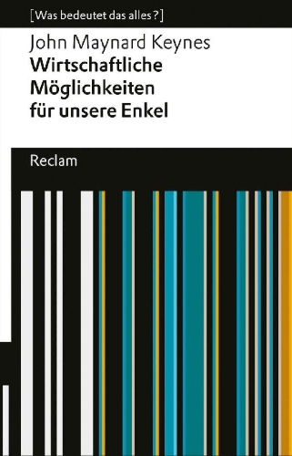Buchcover und Innenansicht für das Buch: Wirtschaftliche Möglichkeiten für unsere Enkel