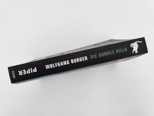 Buchcover und Innenansicht für das Buch: Die dunkle Villa