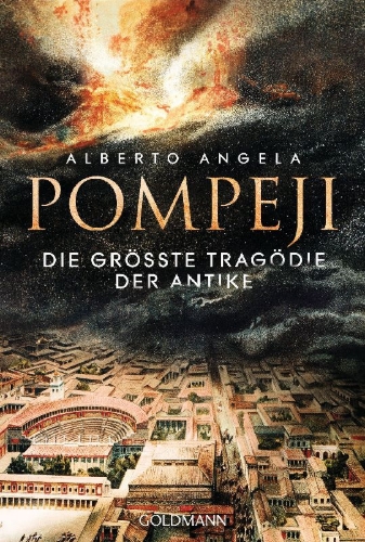 Buchcover und Innenansicht für das Buch: I tre giorni di Pompei